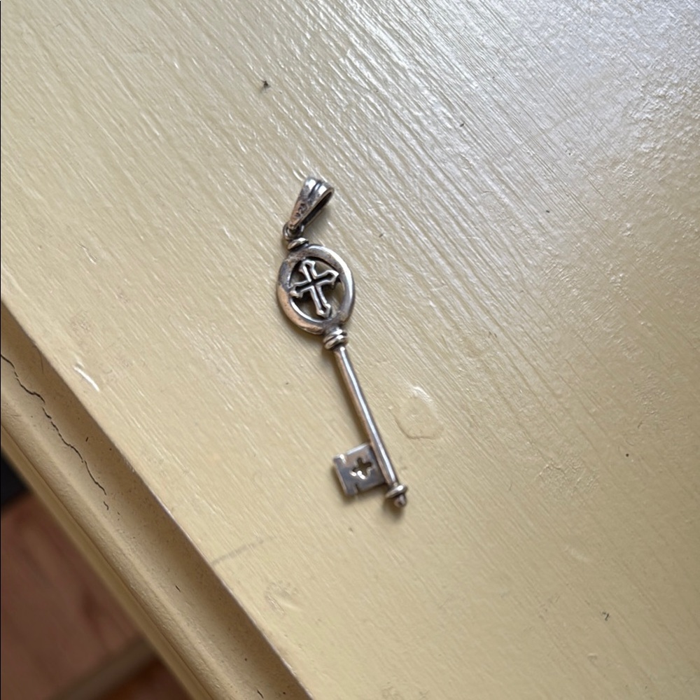 Sterling Silver Key Pendant